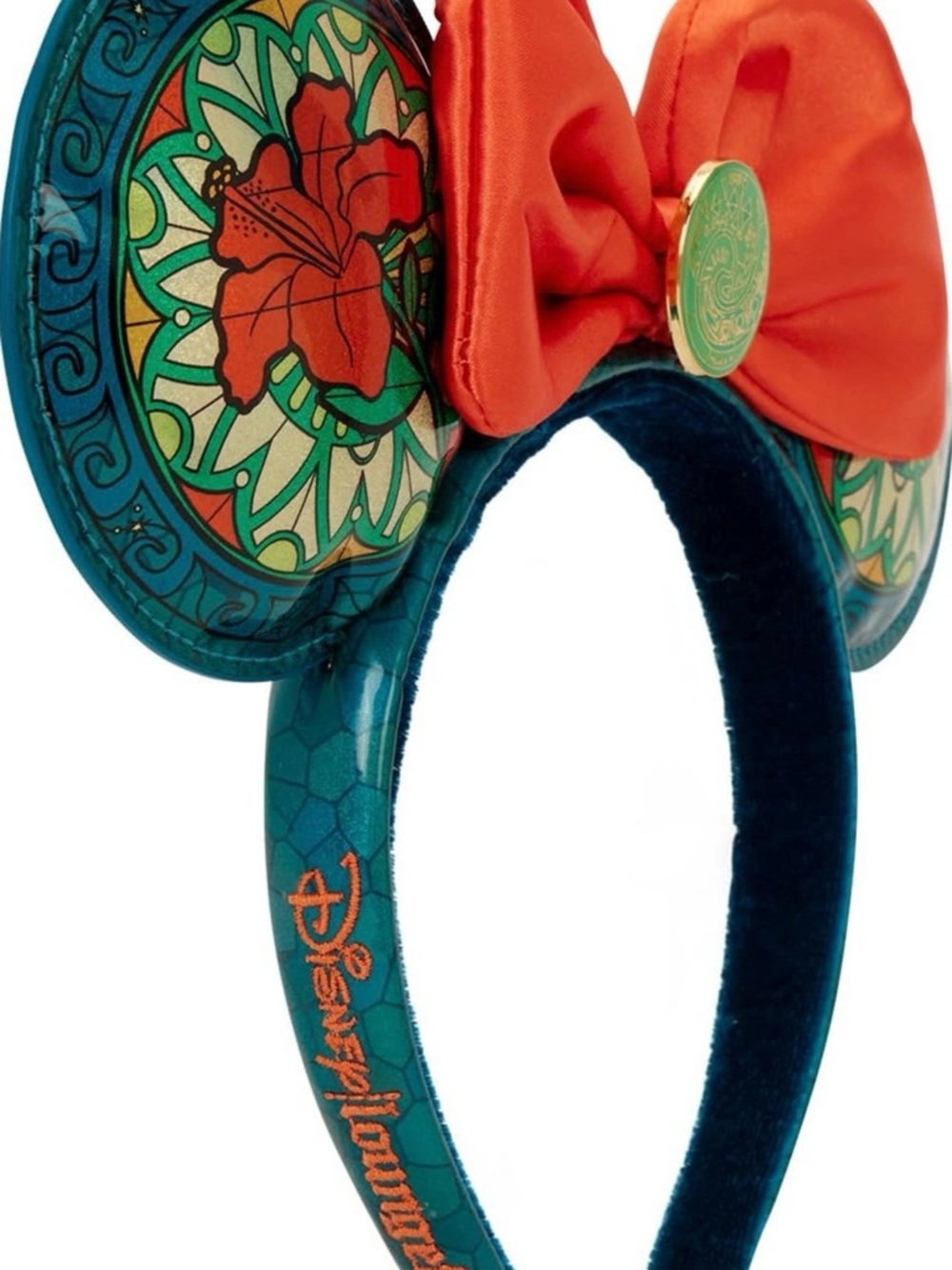 Disney Moana Stained Glass Minnie Ears Headband